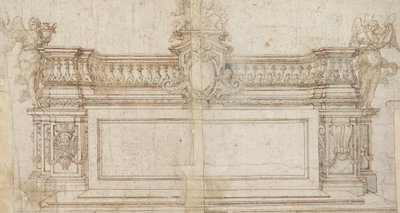 Erhebung eines Altars mit alternativen Vorschlägen von Francesco Solimena